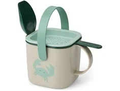 Liewood crab/sandy strandsæt Roald (5-pak)